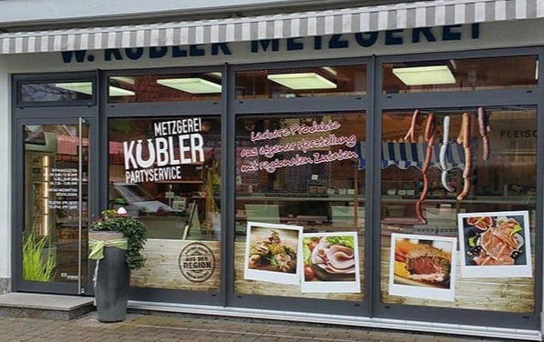 Metzgerei Kübler Rosengarten Westheim